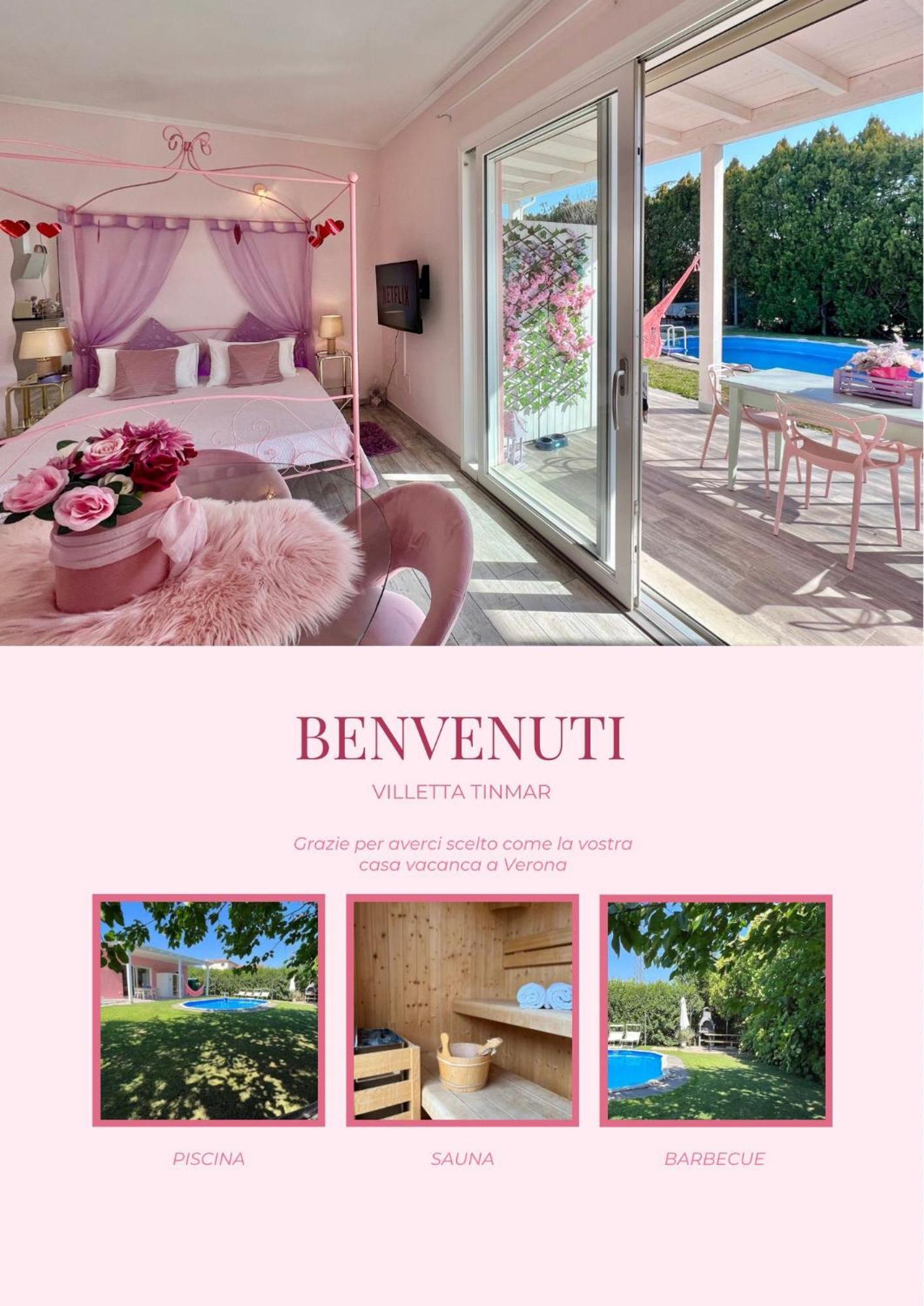 Villetta Tinmar Barbie House Verona Exteriér fotografie